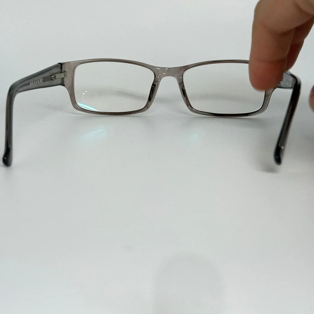 Success SS-87 Grey Eyeglasses Frames 53-19-135 Rectangular Transparent 22034‎